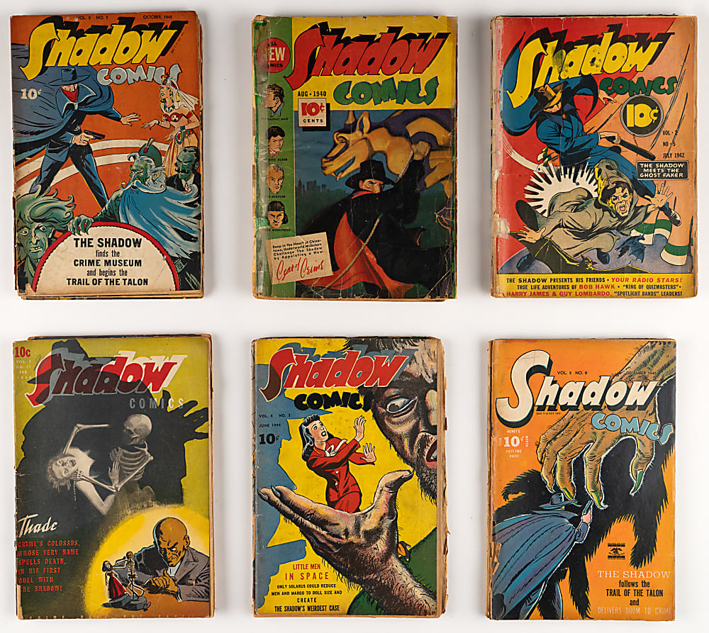 1940-1949 Street & Smith Shadow Comics Collection (22)