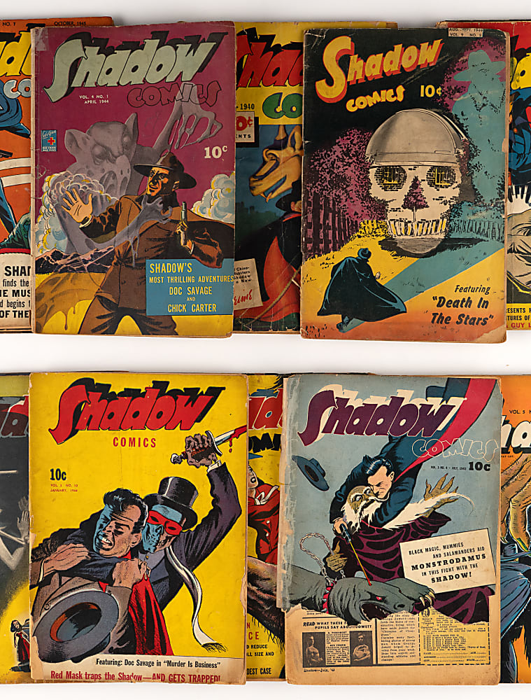 1940-1949 Street & Smith Shadow Comics Collection (22)