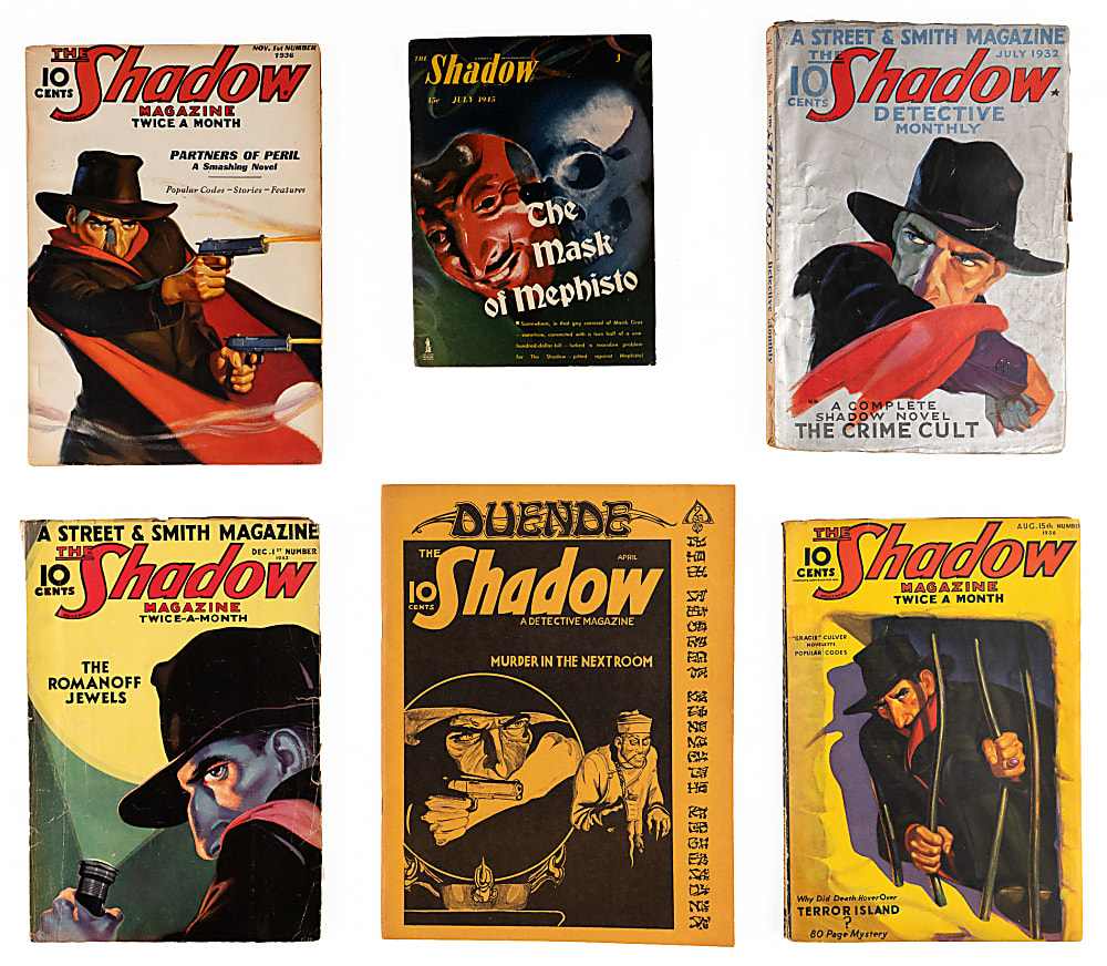 1932-1985 The Shadow Pulp Magazine and Fanzine Collection (11)