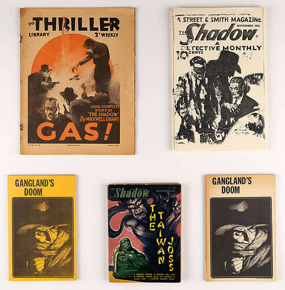 1932-1985 The Shadow Pulp Magazine and Fanzine Collection (11)
