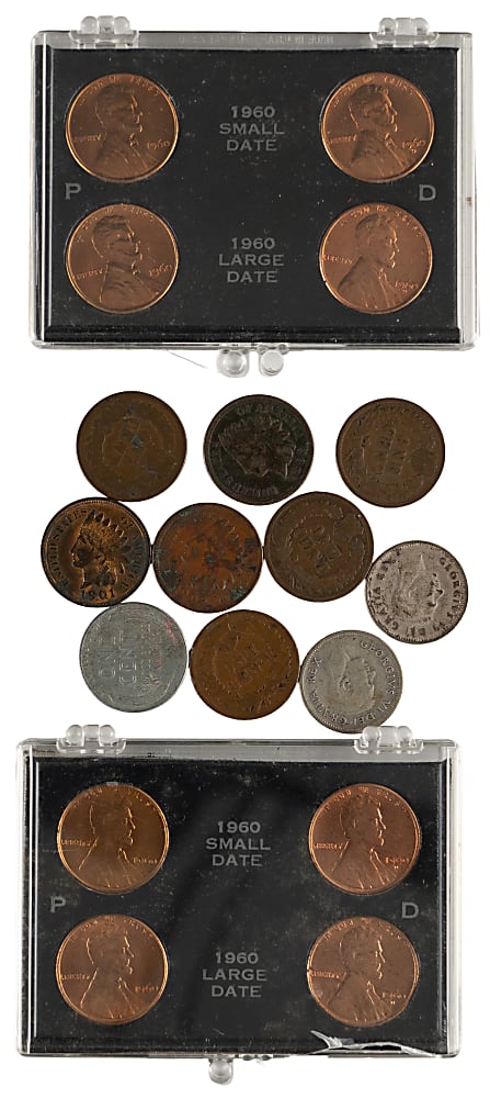 1856-2017 U.S./Canada Coin and Paper Currency Bundle