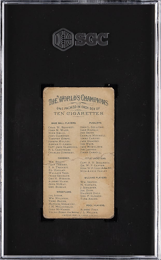 1887 N28 Allen & Ginter John L. Sullivan SGC POOR 1