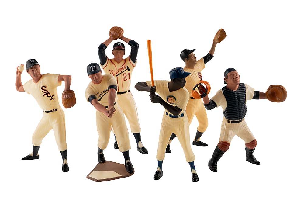1958-1962 Hartland Statue Near Complete Set (16/18) with Aaron, Mantle, Mays & Ruth
