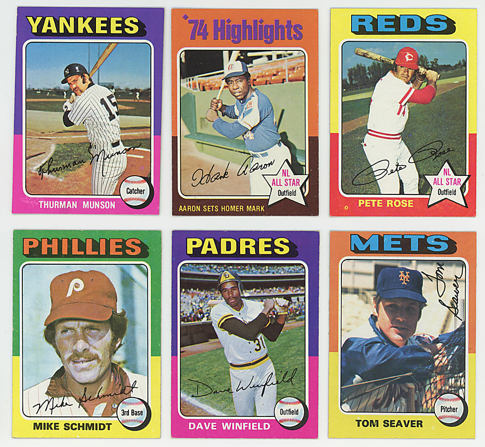1975 Topps Complete Set (660)