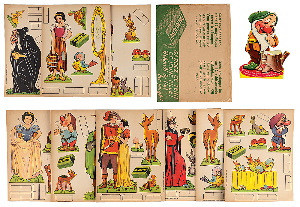 1938-1939 Snow White Complete Sets (4) – (58 Total Items)