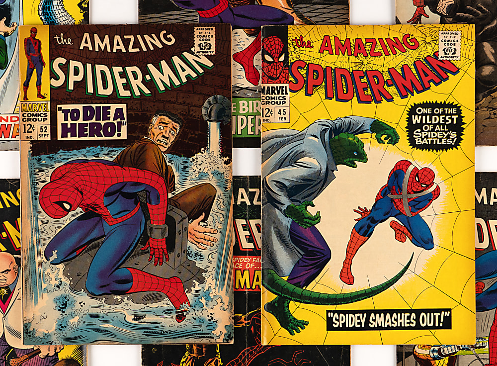 1965-1968 Marvel Amazing Spider-Man Semi-Key Issues (8)
