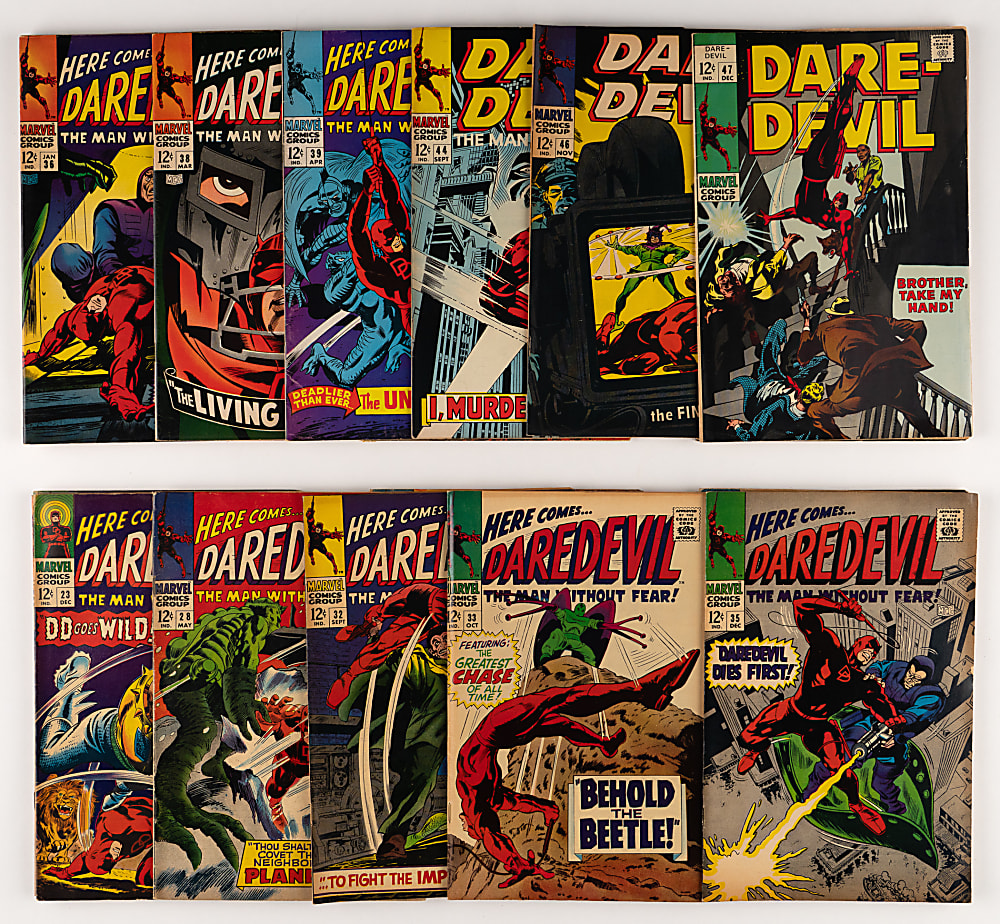1966-1969 Marvel Daredevil #19-47 Complete Run (29)