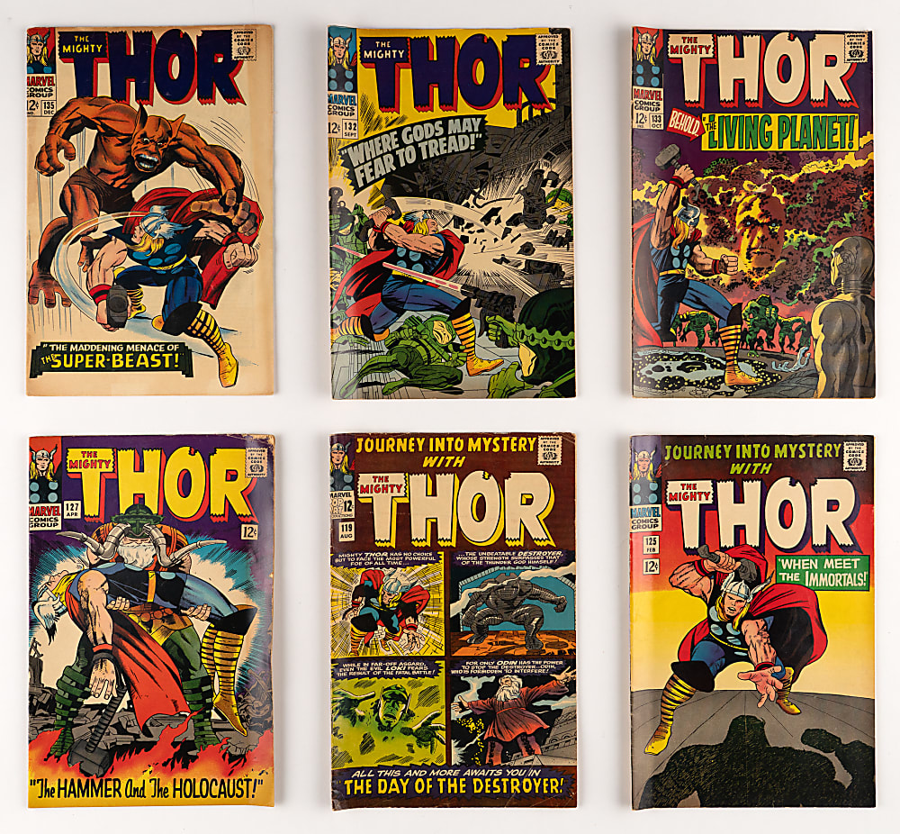 1965-1969 Marvel Journey Into Mystery/Thor Comic Books (28)