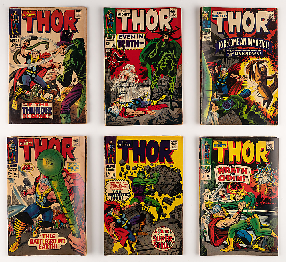 1965-1969 Marvel Journey Into Mystery/Thor Comic Books (28)