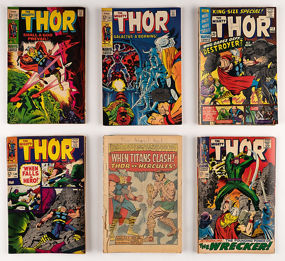 1965-1969 Marvel Journey Into Mystery/Thor Comic Books (28)