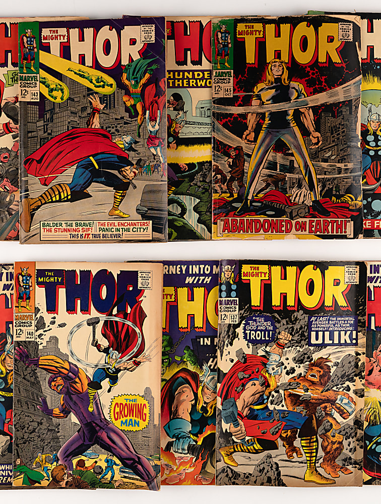 1965-1969 Marvel Journey Into Mystery/Thor Comic Books (28)
