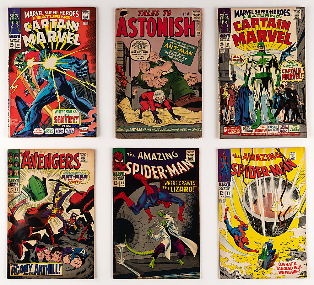 1960s Marvel Super-Hero Comic Book Treasure Chest Collection (32)