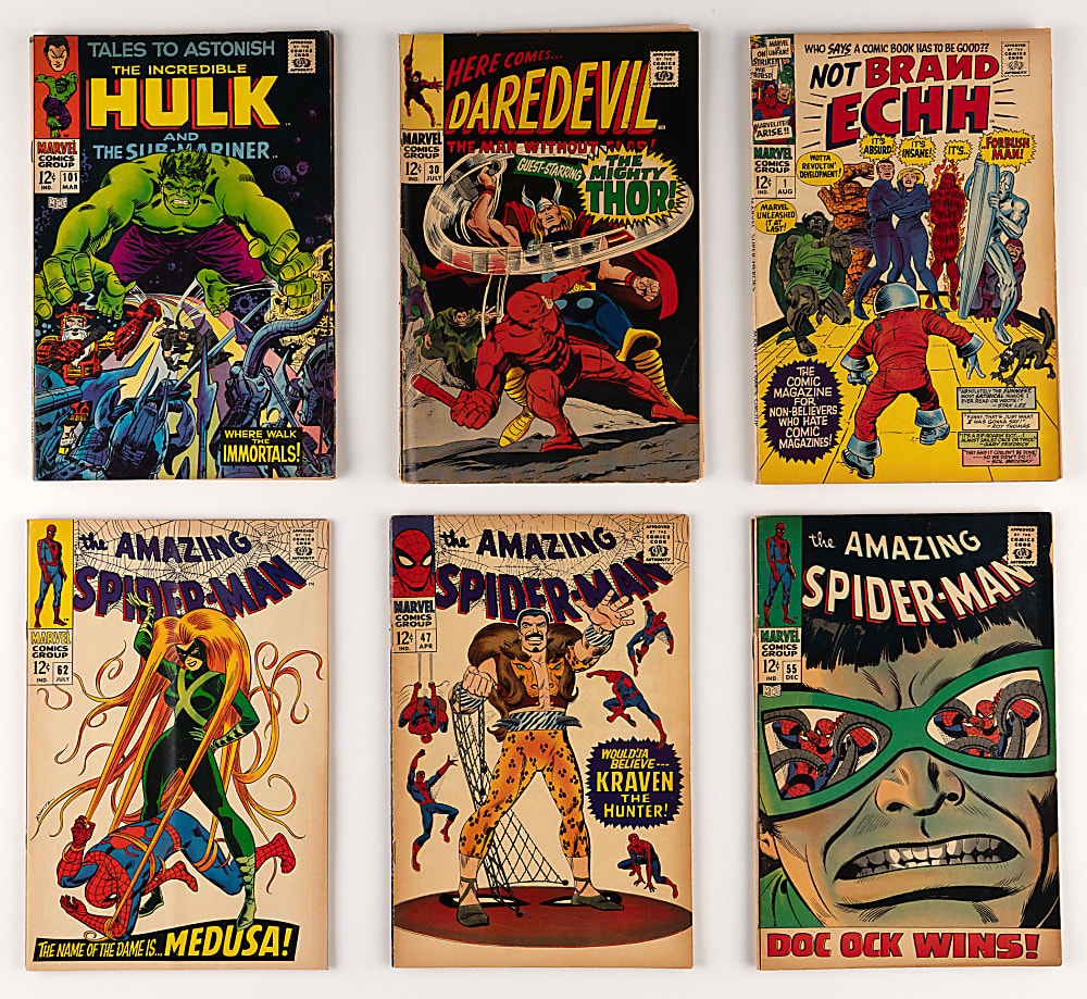 1960s Marvel Super-Hero Comic Book Treasure Chest Collection (32)