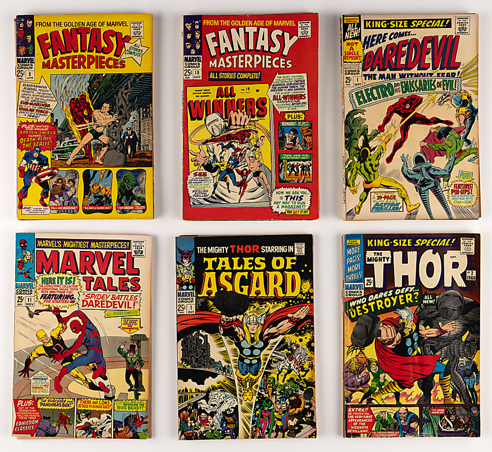 1960s Marvel Super-Hero Comic Book Treasure Chest Collection (32)