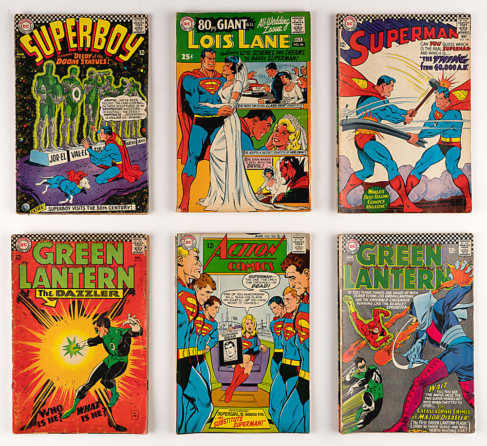 1960s DC/Marvel/Other Comic Book Balance of Collection Bundle (52)