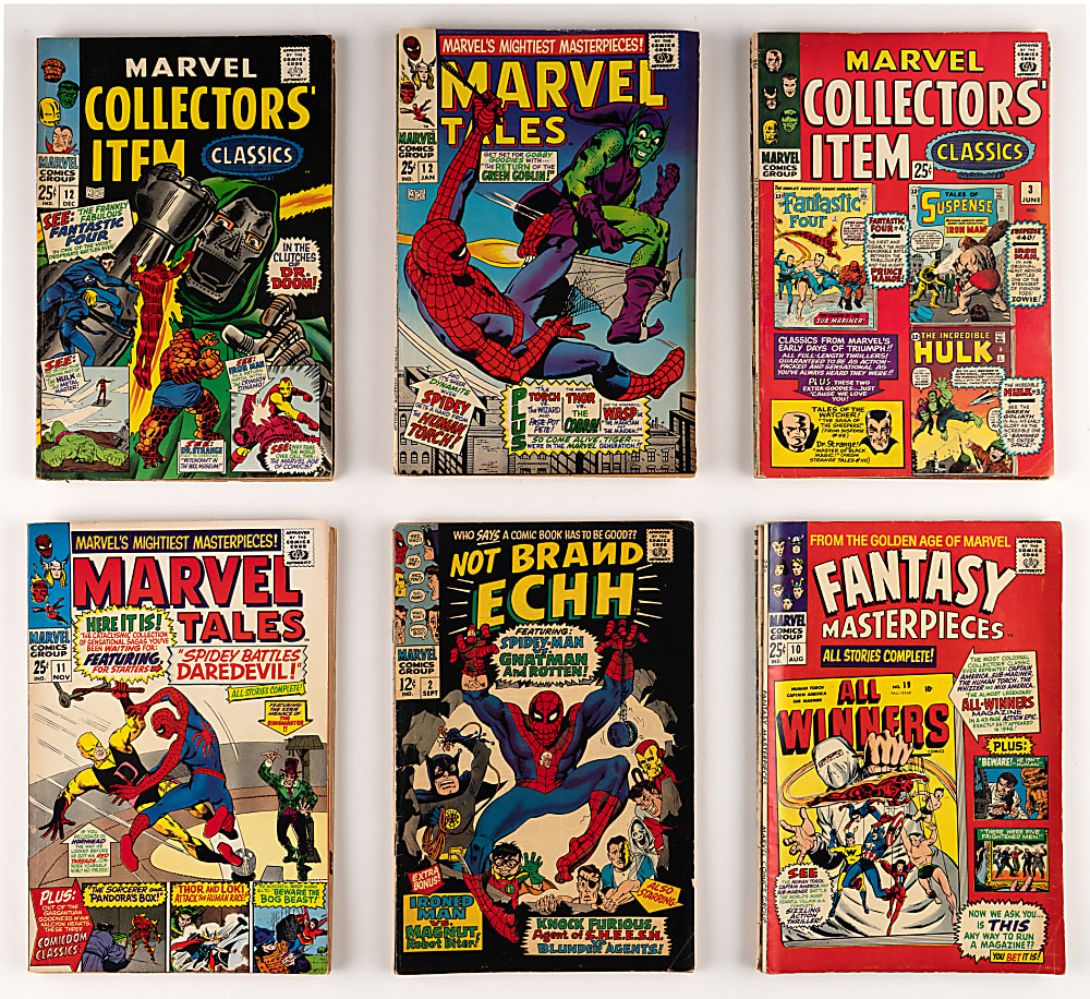 1960s DC/Marvel/Other Comic Book Balance of Collection Bundle (52)