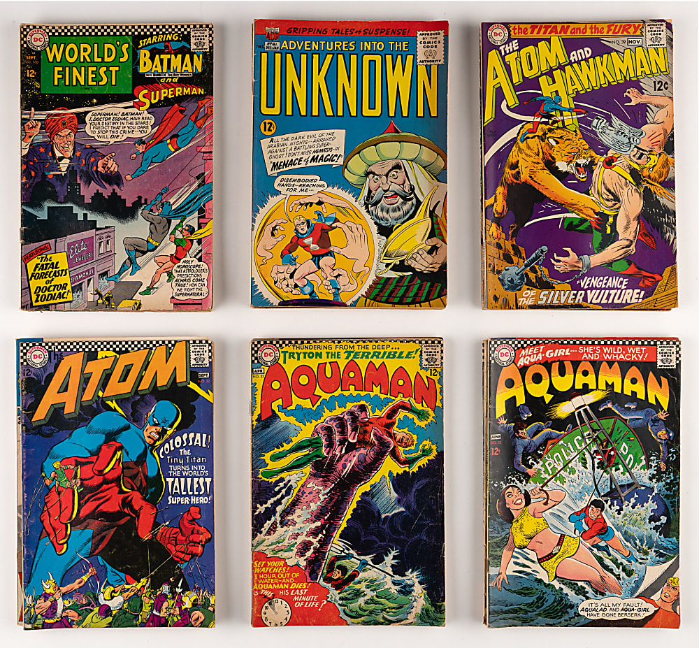 1960s DC/Marvel/Other Comic Book Balance of Collection Bundle (52)