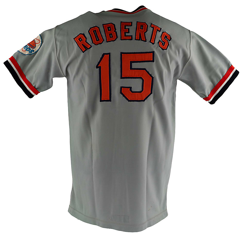 1972 Dave Roberts Houston Astros Game-Used Road Jersey with Astrodome Patch - Phil Wood LOA