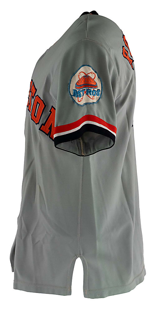 1972 Dave Roberts Houston Astros Game-Used Road Jersey with Astrodome Patch - Phil Wood LOA