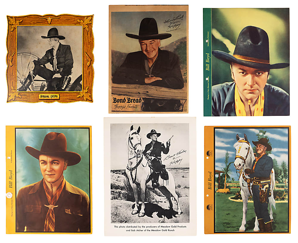 1930s-1950s Hopalong Cassidy Premium/Ephemera Collection (36)