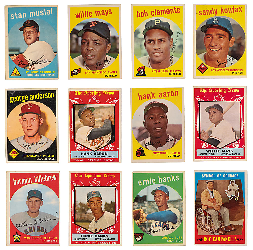 1959 Topps Near Complete Set (569/572)
