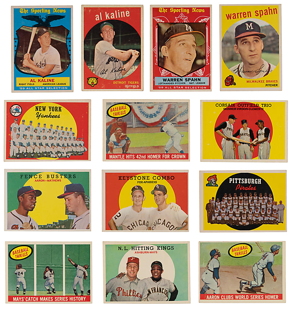 1959 Topps Near Complete Set (569/572)