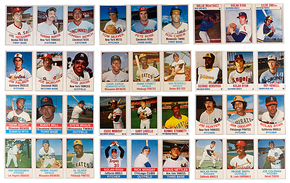 1975-1979 Hostess Panels Near Complete Set Run (240/250) Total Panels