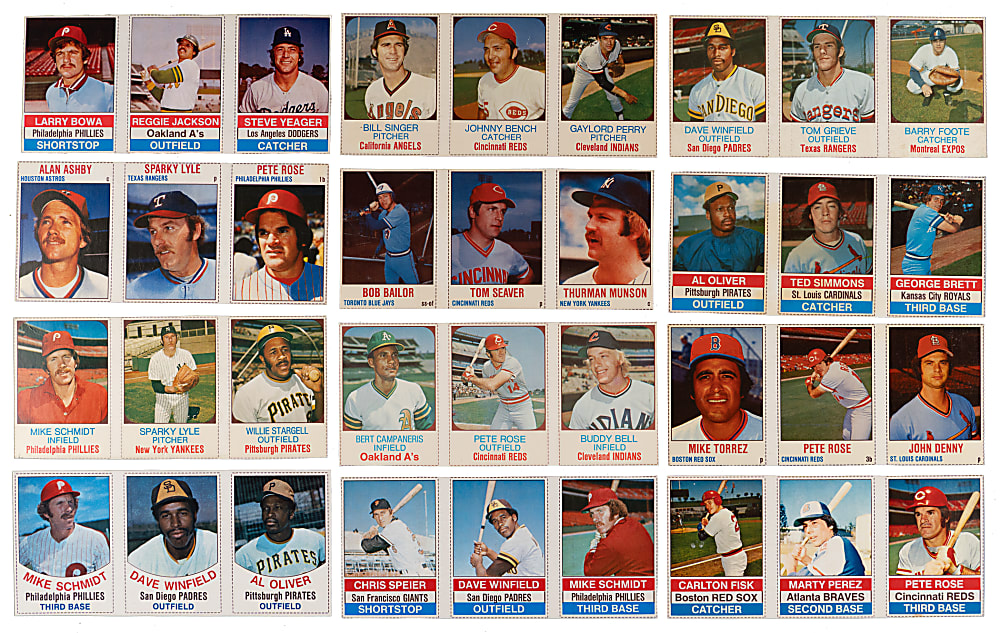 1975-1979 Hostess Panels Near Complete Set Run (240/250) Total Panels