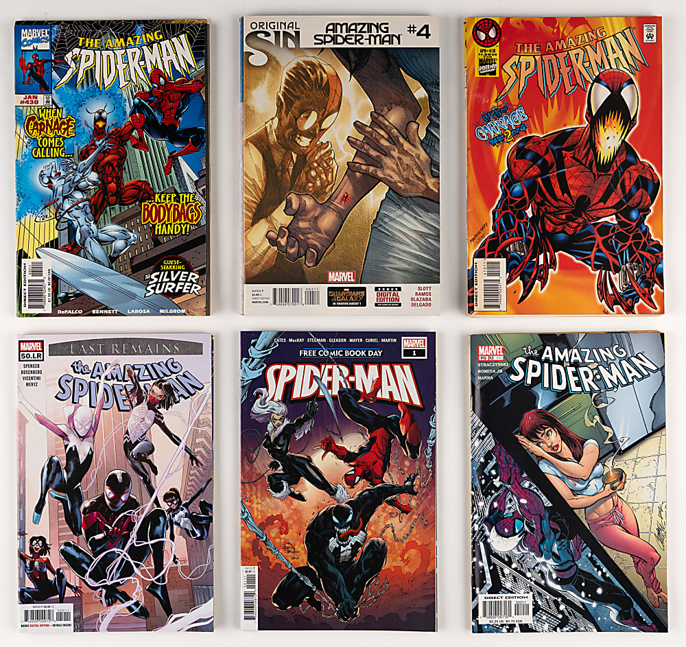 1980-2025 Marvel Amazing Spider-Man Collection (505) with (100+) Amazing Spider-Man First Series Issues