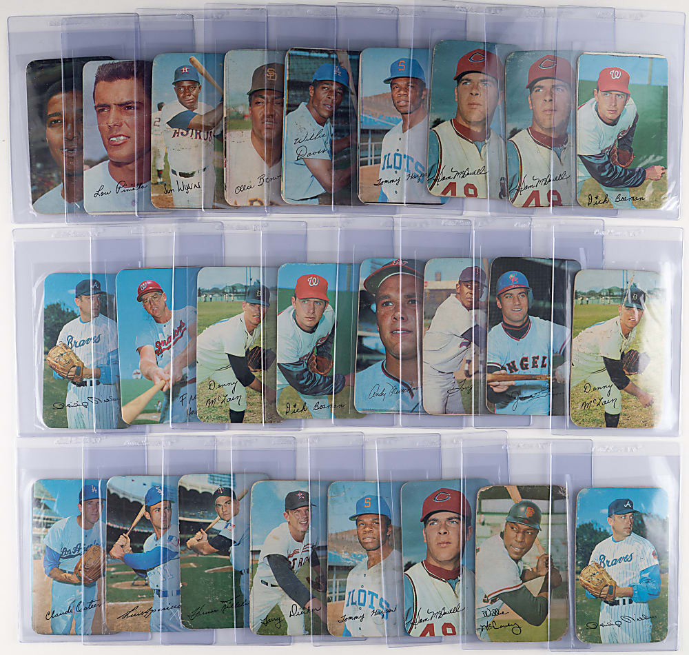 1970 & 1971 Topps Super Collection (86) with Partial Sets Including (3) Rose, (2) Mays, Clemente & R. Jackson