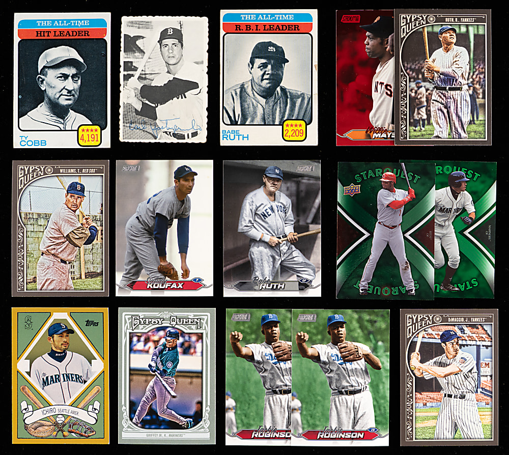 Mostly 1980s-Modern Hall of Fame & Star Collection (1,000+) with Inserts/Parallels