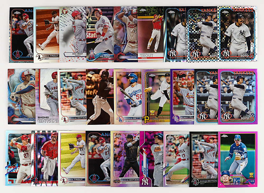 2015-2025 Baseball Refractors Collection (2,000+)