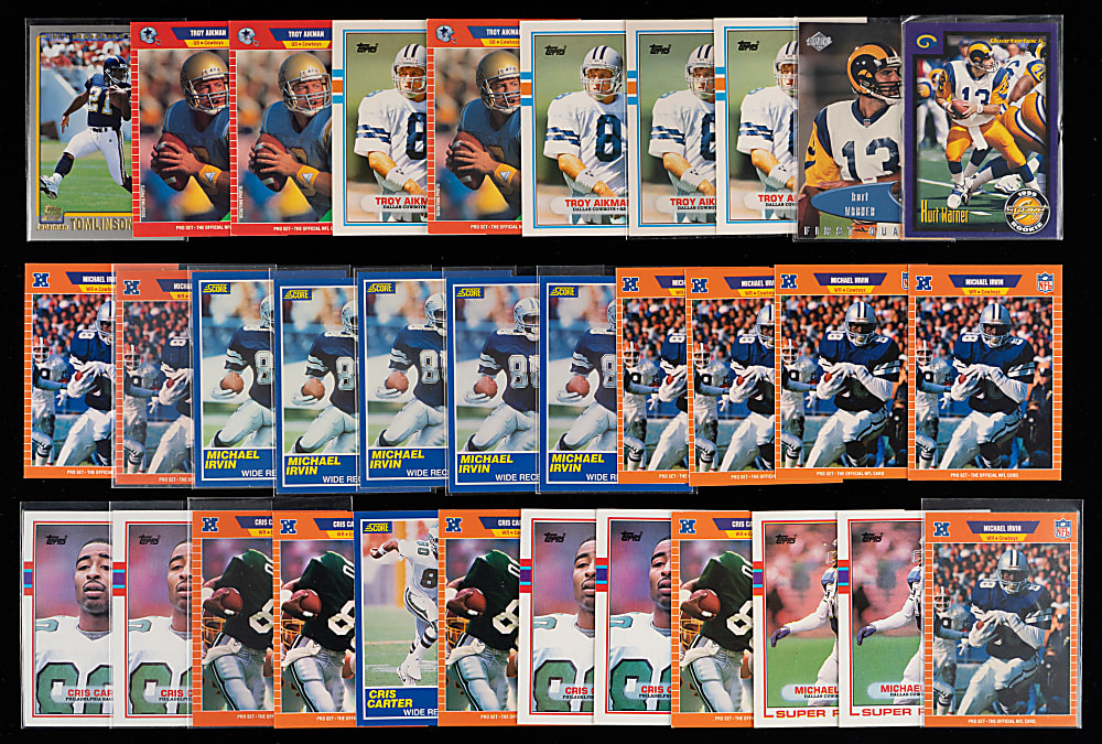 1980s-2000s Football Hall of Famer Collection (4,000+) with (200+) Rookies