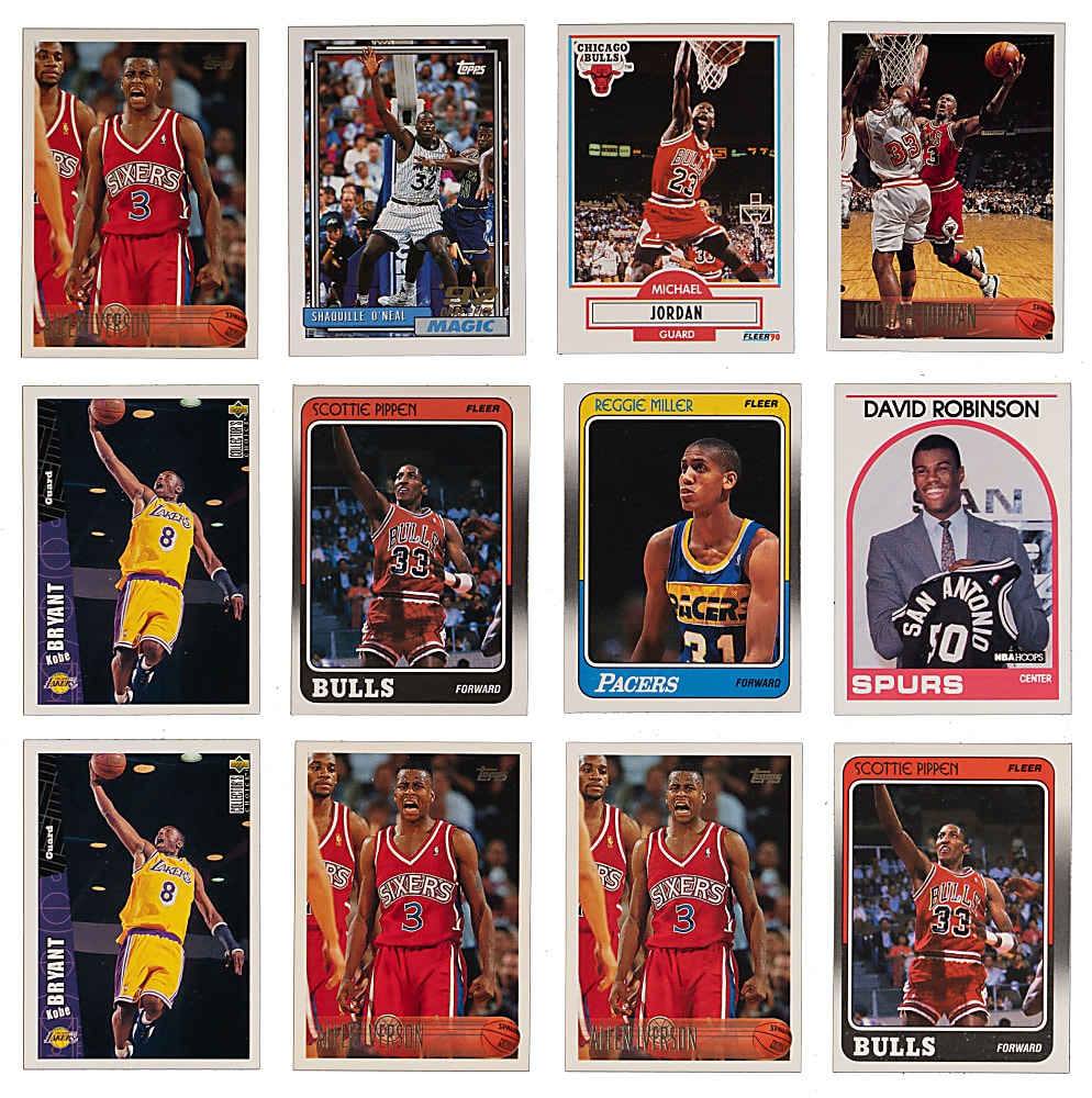 1980s-2000s Basketball Hall of Fame Collection (4,000+) with (200+) Rookies Plus (100+) Michael Jordan