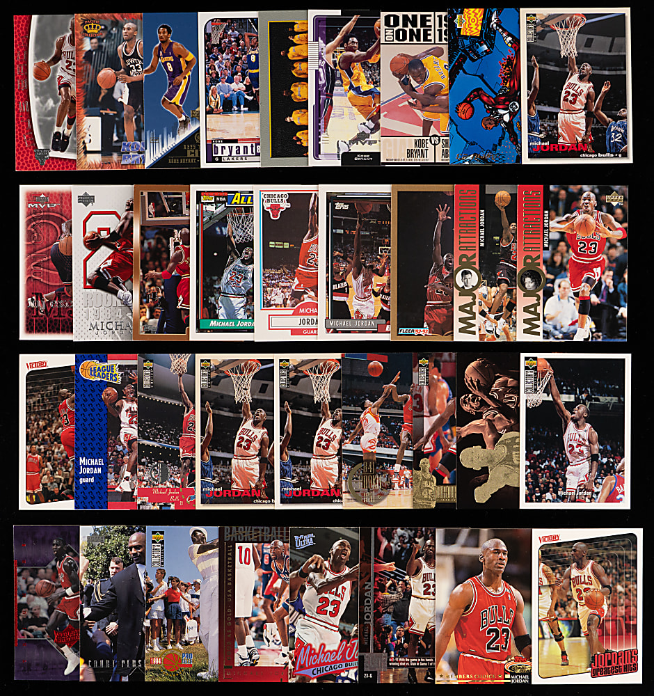 1980s-2000s Basketball Hall of Fame Collection (4,000+) with (200+) Rookies Plus (100+) Michael Jordan