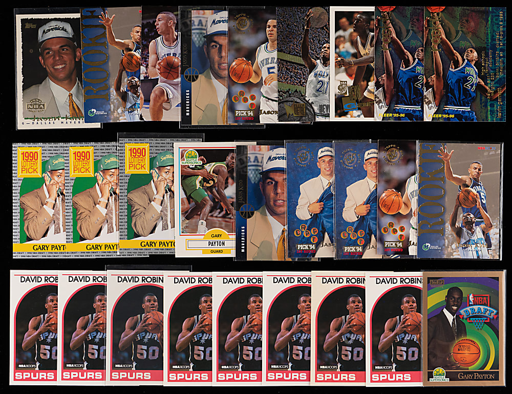 1980s-2000s Basketball Hall of Fame Collection (4,000+) with (200+) Rookies Plus (100+) Michael Jordan