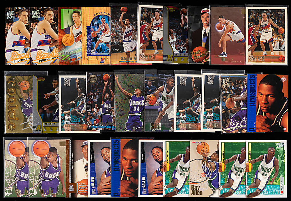 1980s-2000s Basketball Hall of Fame Collection (4,000+) with (200+) Rookies Plus (100+) Michael Jordan