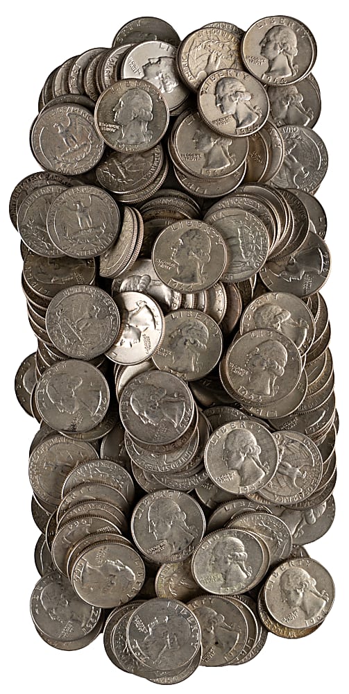 1964 Washington Silver Quarter Bundle (313)