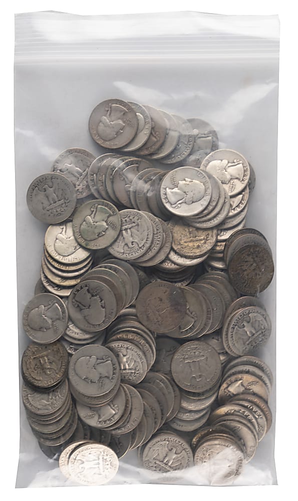 1932-1949 Washington Silver Quarter Bundle (205)