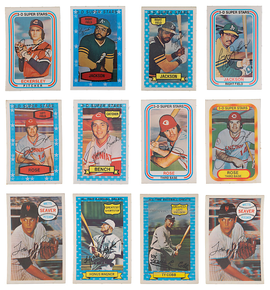 1970-1979 Kellogg's Collection (650+) with (175+) Hall of Famers
