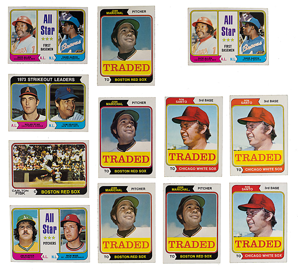 1974 Topps Collection (1,250+) with (80+) Hall of Famers