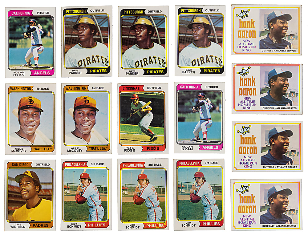 1974 Topps Hall of Famers, Stars & Variations (68)