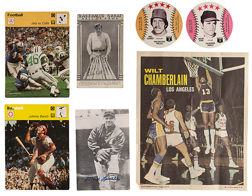 Mostly 1960s-1970s Multi-Sport Oddball Collection (1,500+) with Many Hall of Famers