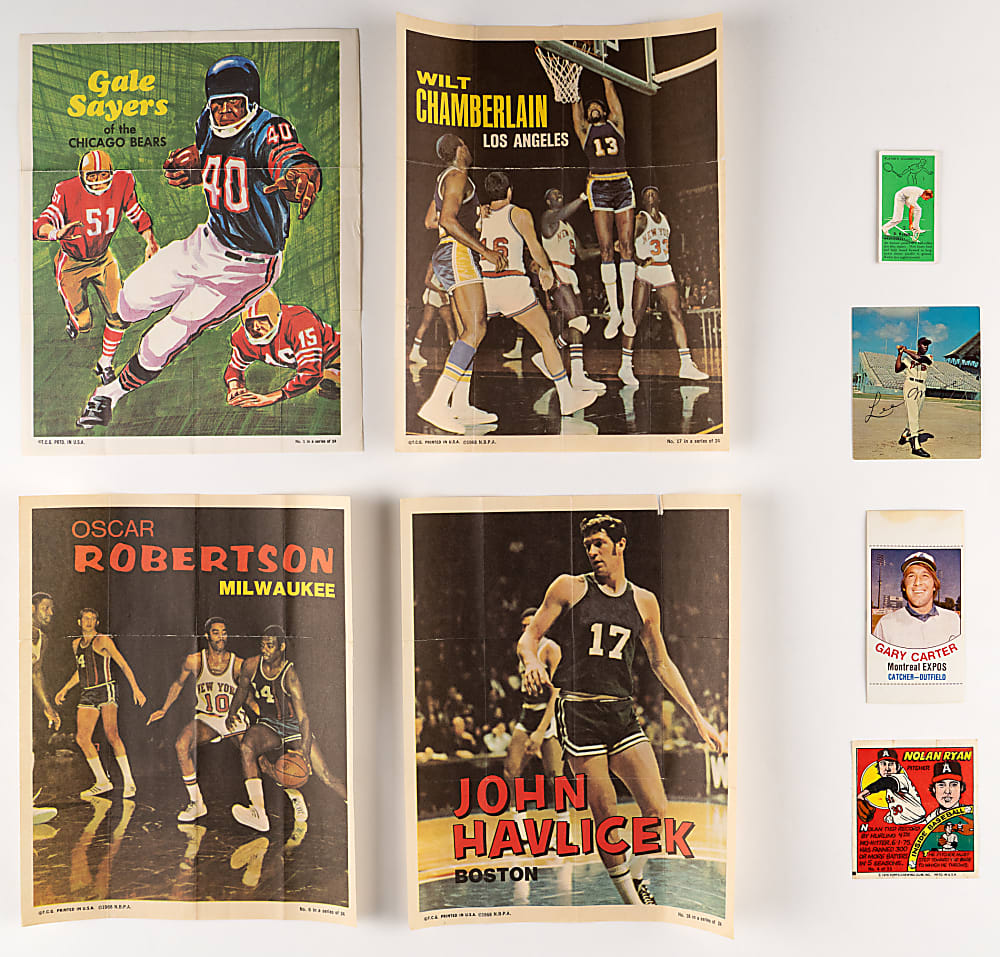 Mostly 1960s-1970s Multi-Sport Oddball Collection (1,500+) with Many Hall of Famers
