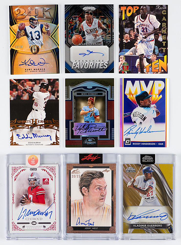 Modern Multi-Sport Certified Autograph Collection (1,000+)