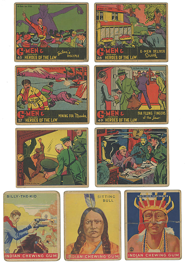 1933-1941 Non-Sport Collection (400+) with Film Funnies, Horrors of War & True Spy Stories