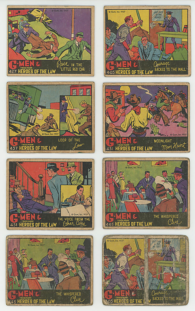 1933-1941 Non-Sport Collection (400+) with Film Funnies, Horrors of War & True Spy Stories