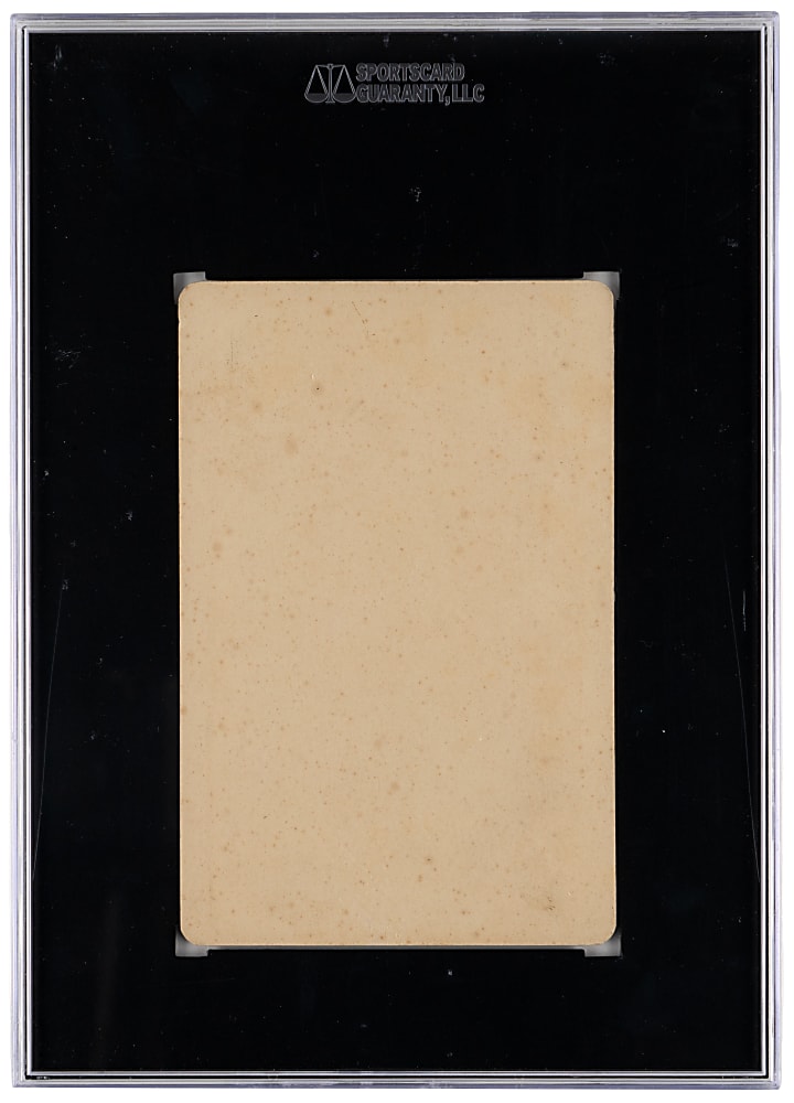 Circa 1890s James J. Corbett Cabinet Card SGC Authentic