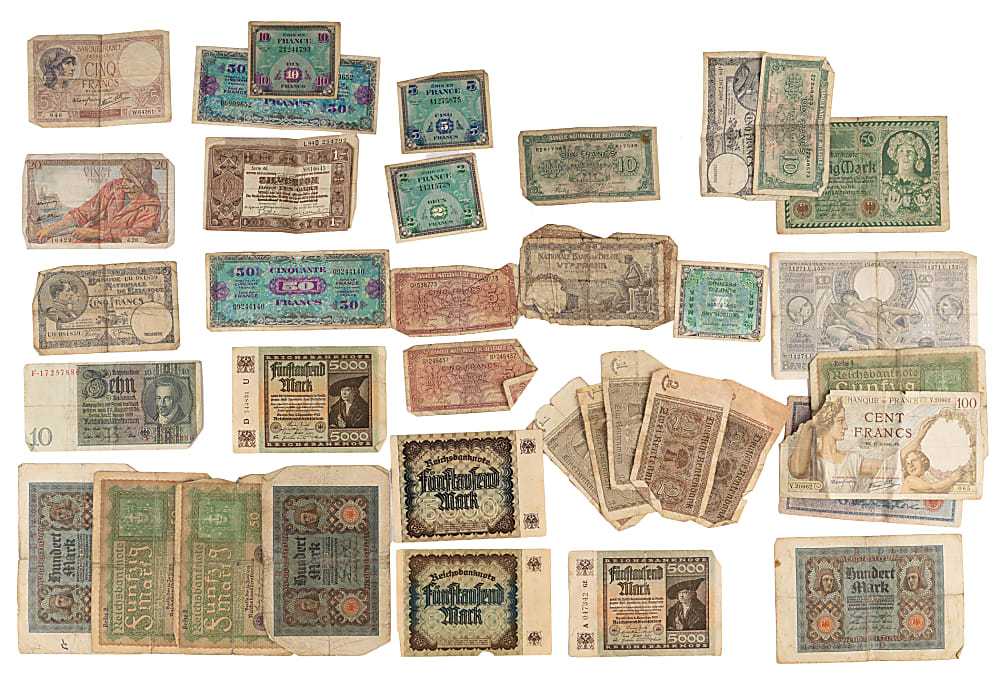 1800s-2000s Foreign Coin and Paper Currency Collection (480+)