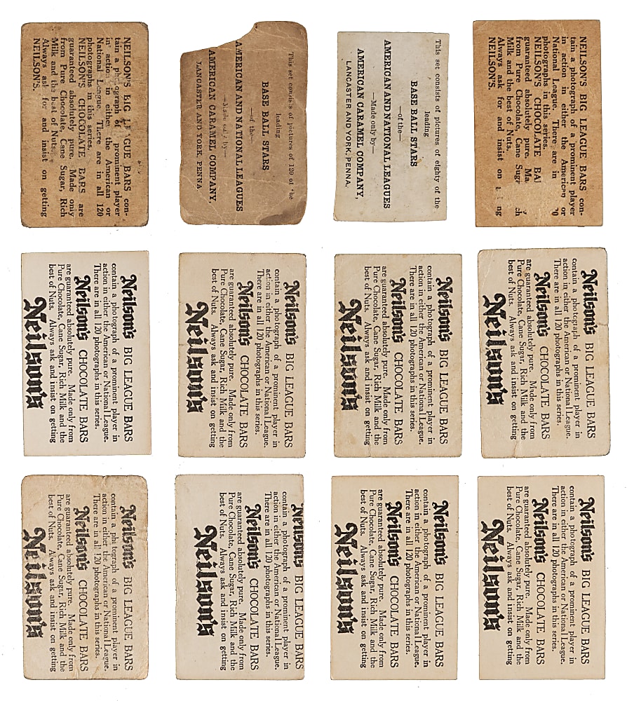 1921-1922 E121 American Caramel (38) & 1922 V61 Neilson's Chocolate (10) Collection - (48 Total Cards)
